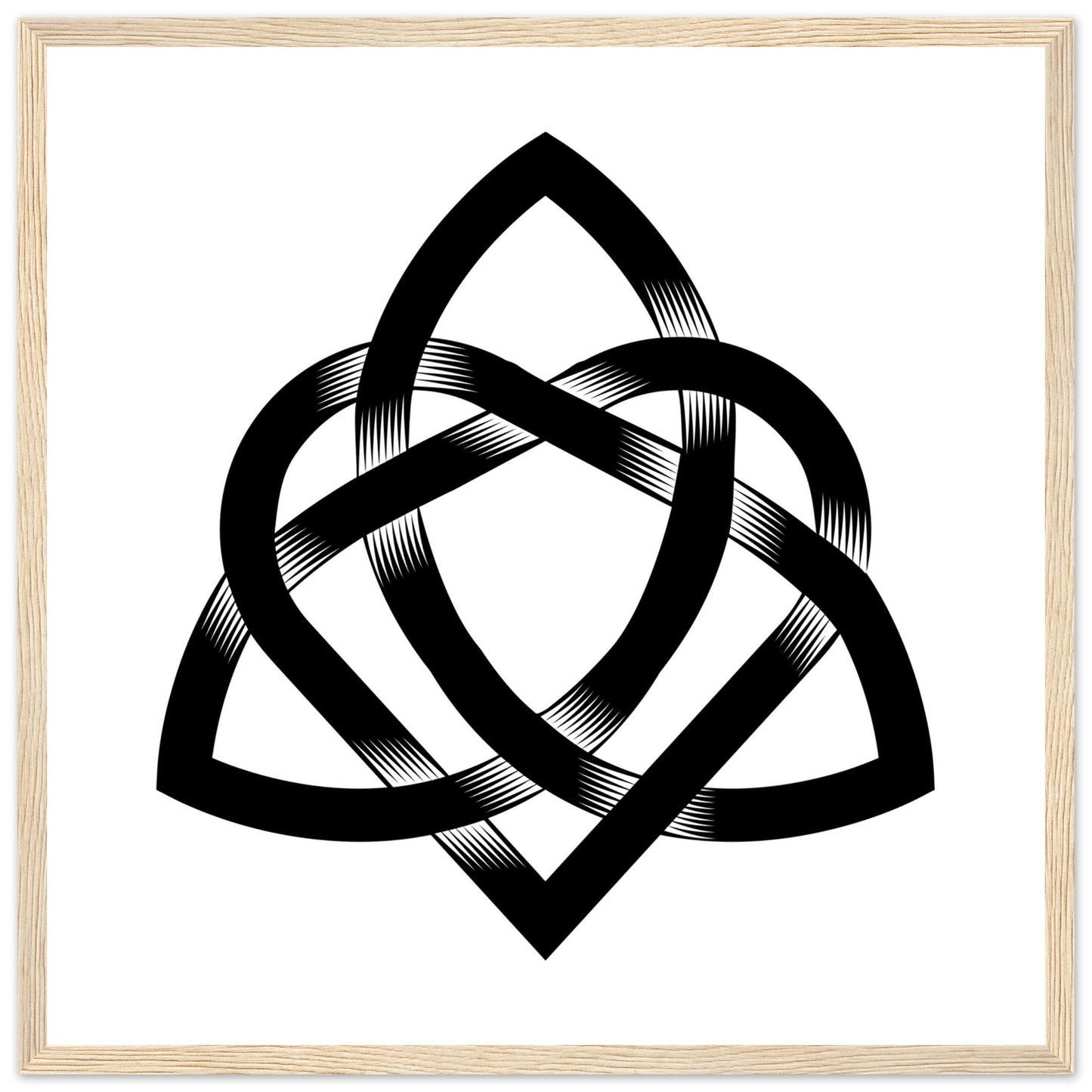 Celtic Heart Knot Art Print