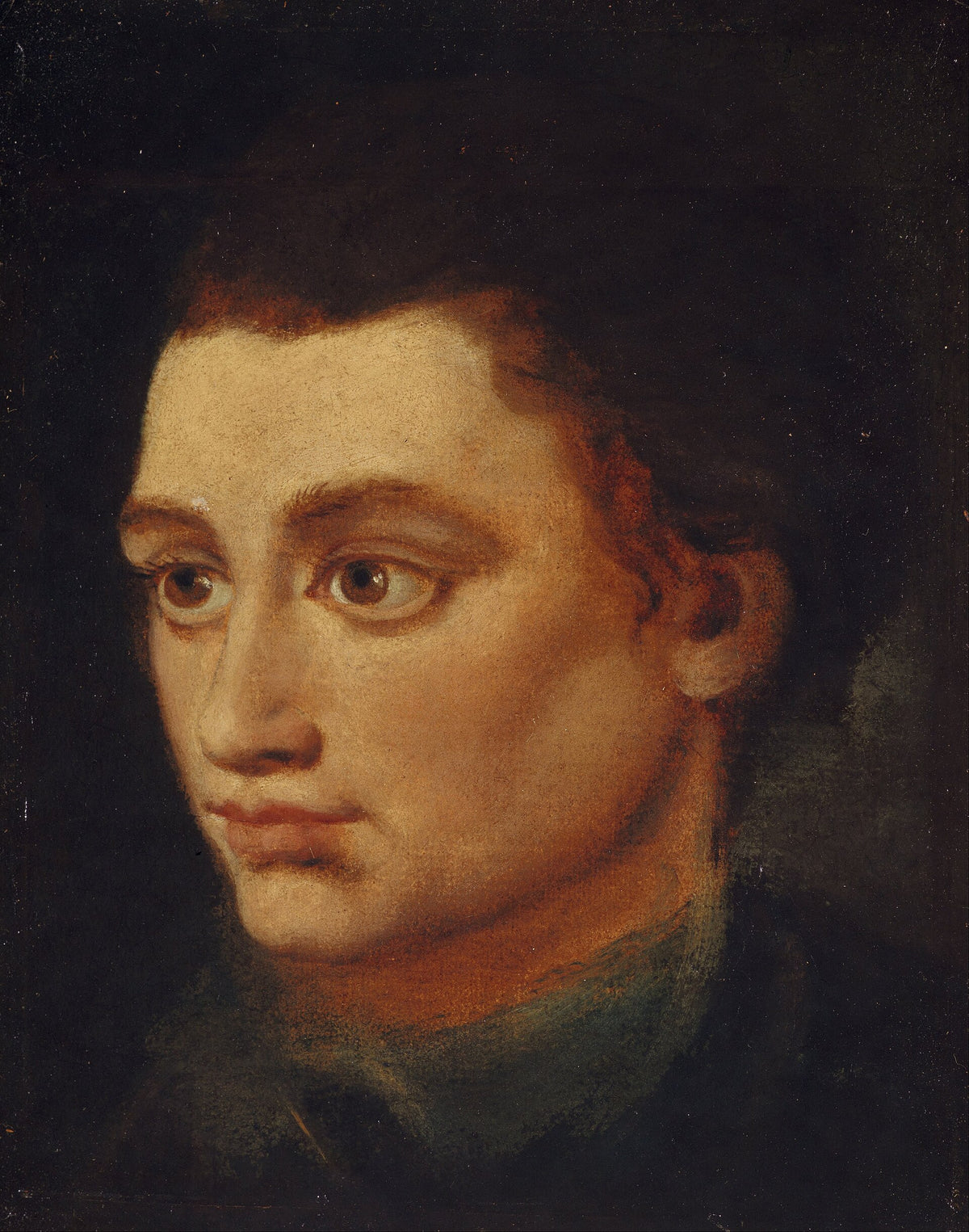 Portrait of the poet Robert Fergusson as a young man, painted by Alexander Runciman