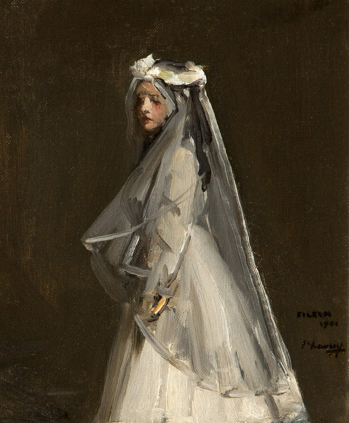 Eileen, Her First Communion by John Lavery