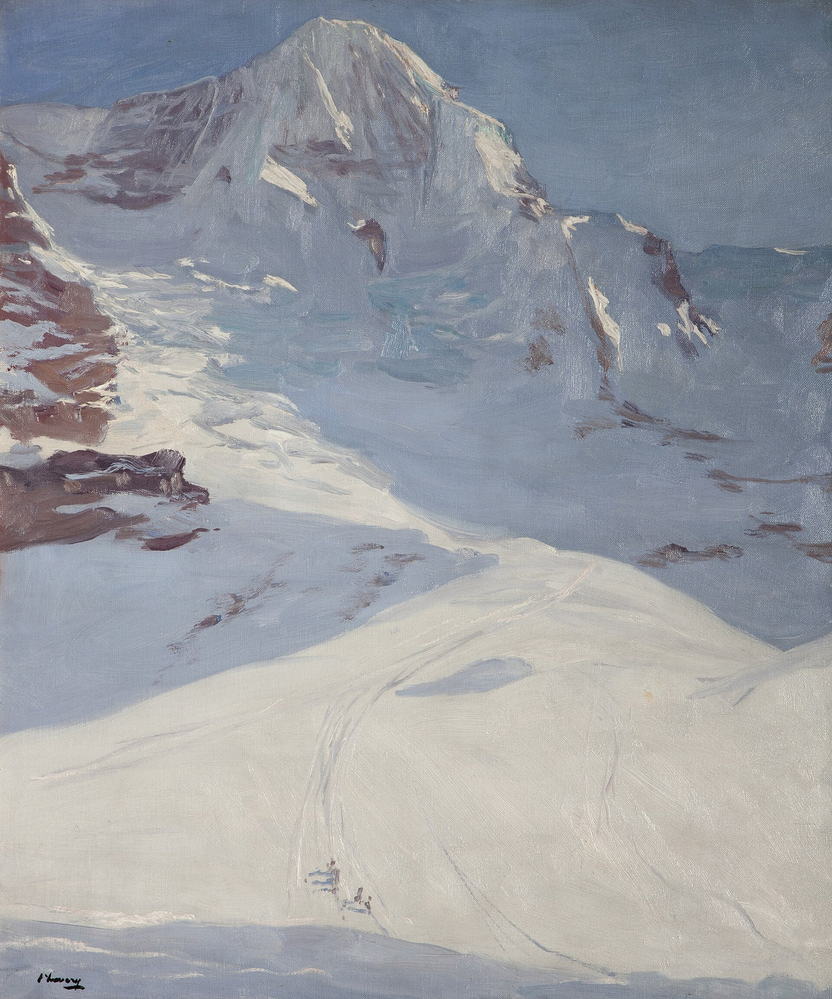 Switzerland in Winter by John Lavery