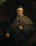 James Hogg, the Ettrick Shepherd, wrapped in a plaid, painted by Sir John Watson Gordon