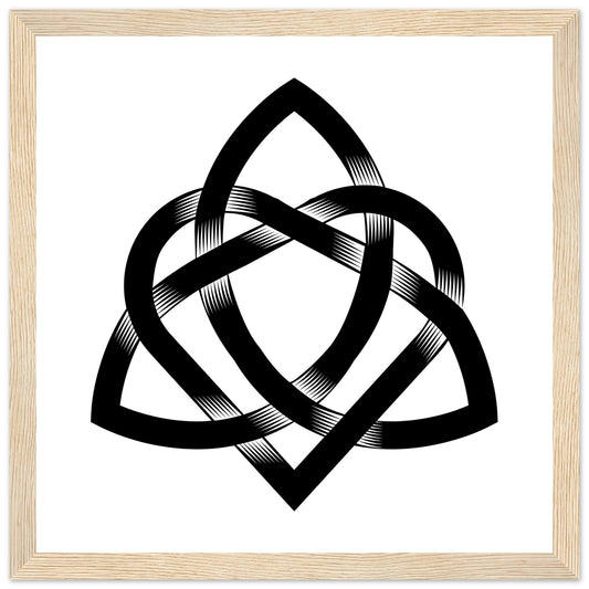 Celtic Heart Knot Art Print