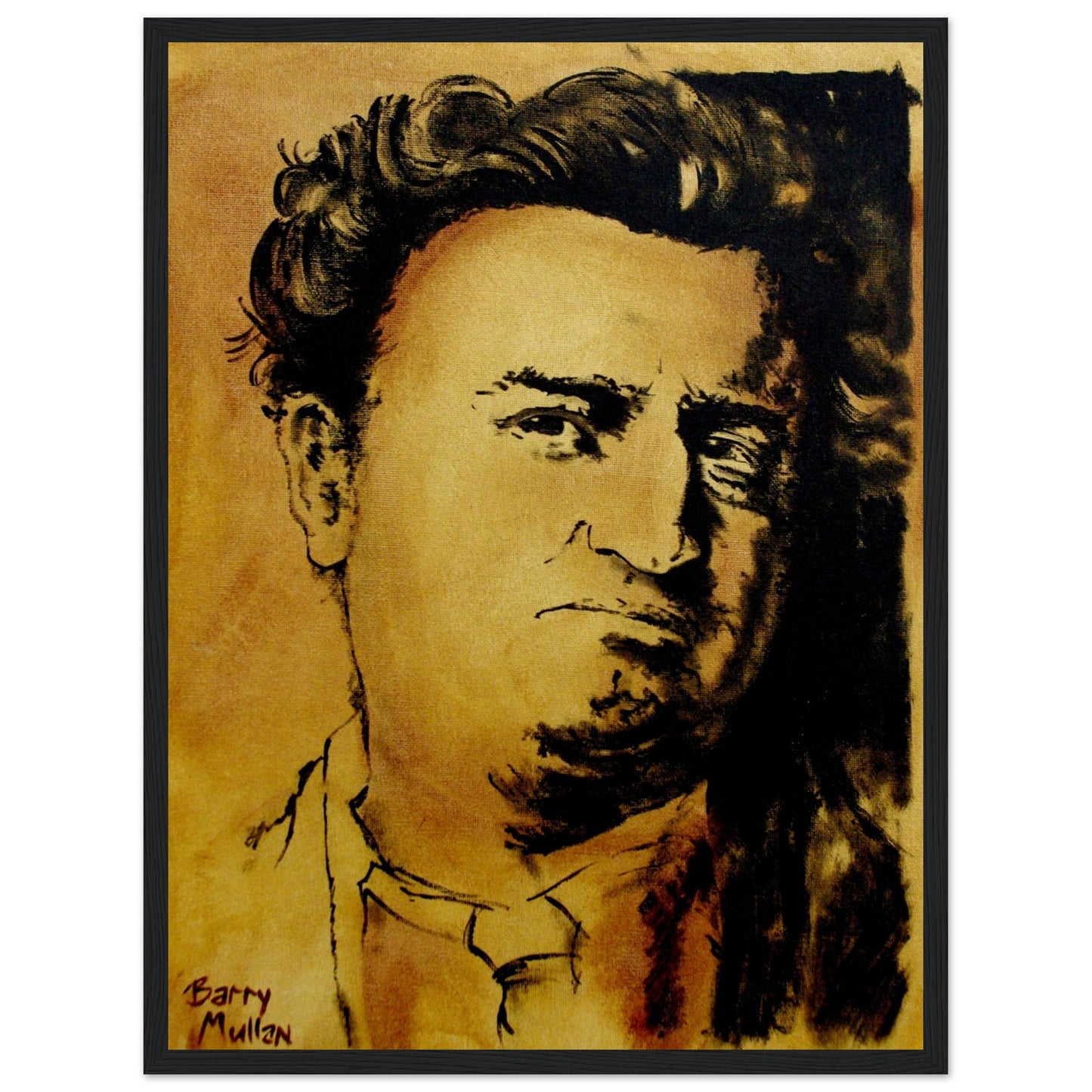 Borstal Boy Brendan Behan Framed Art Print: Tribute to Behan's literary brilliance. Meticulous detail captures resilience & self-discovery. Perfect for literature lovers. Honor Behan's legacy with impactful art.