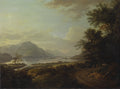 Loch Awe, Argyllshire by Alexander Nasmyth — the long Highland loch with Kilchurn Castle