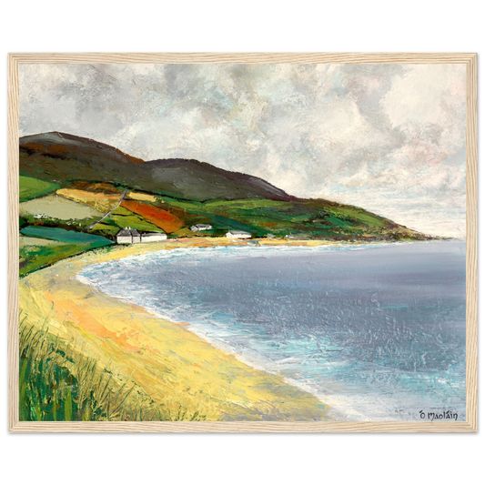 Cushendun Beach Framed Art Print