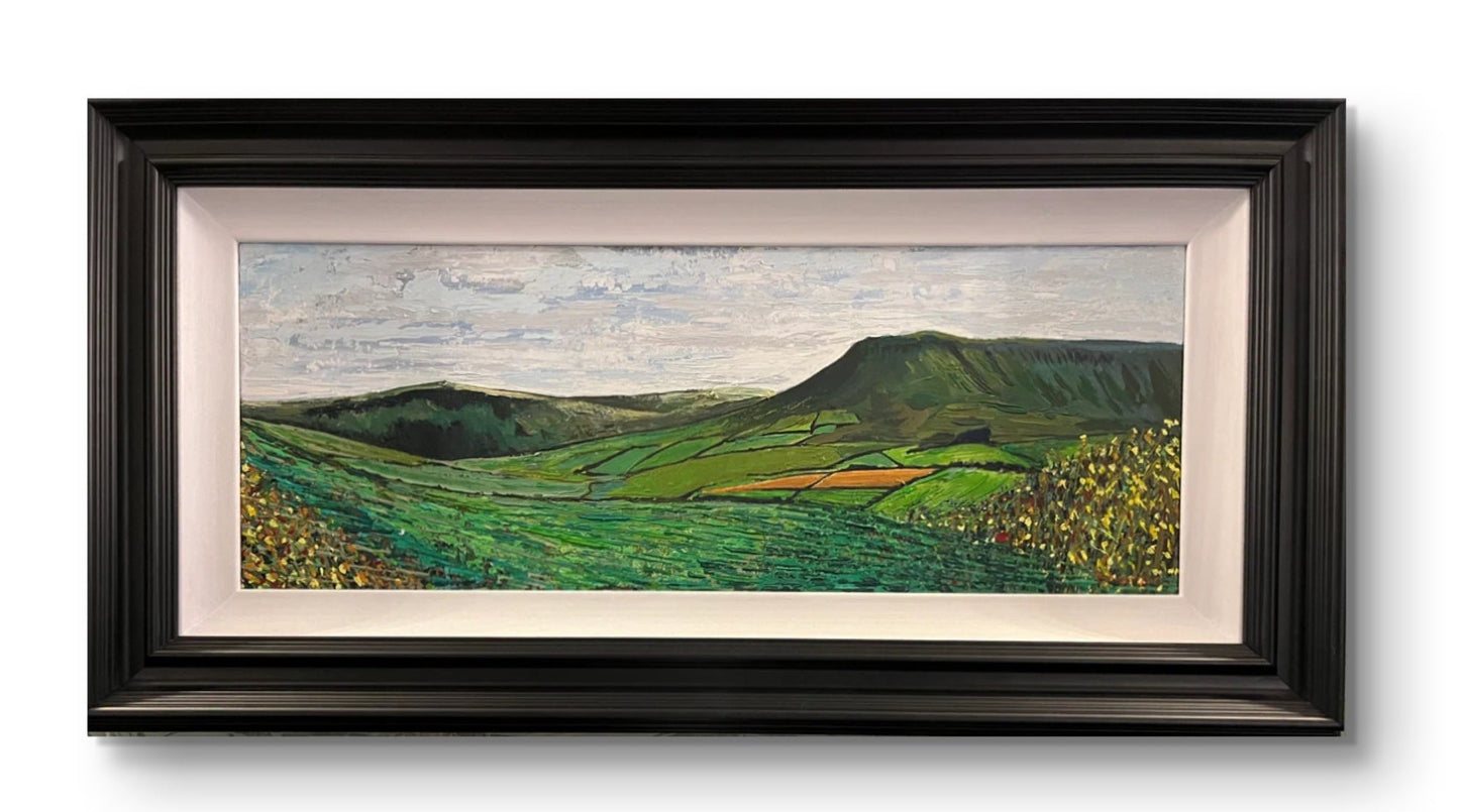 Green Glen's of Antrim Original Painting by Irish Artist